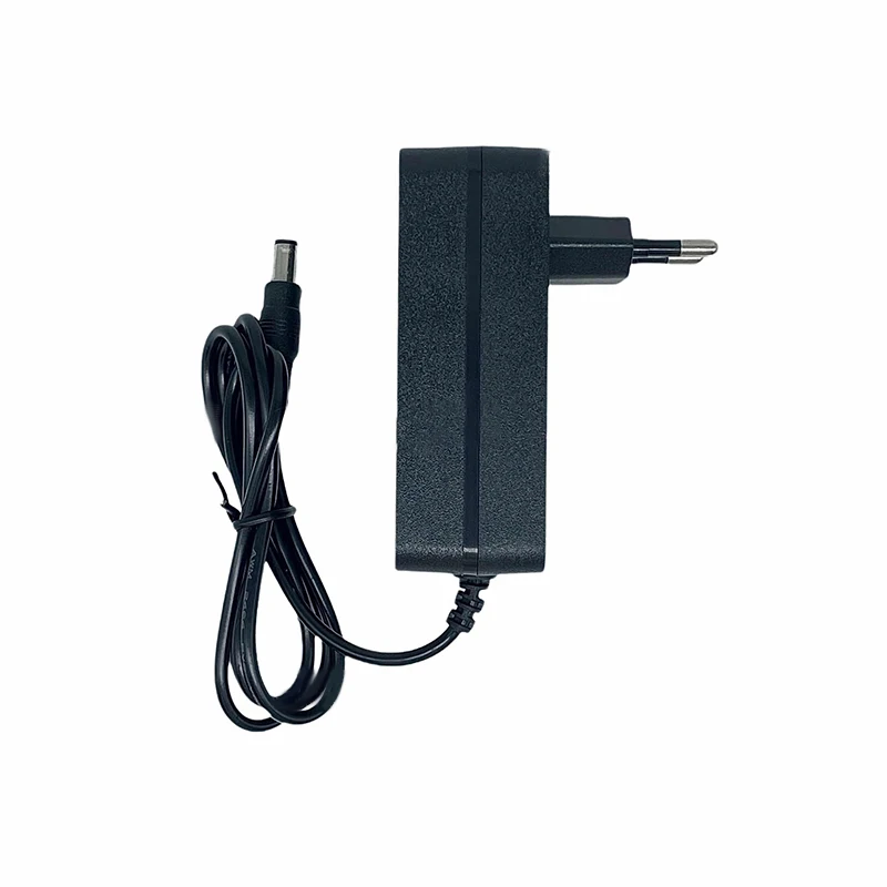 2.4V2A Black Supply Adapter Charger For UV LED Lamp Safe And Durable VDE Nail Dryer Nail Art Tools