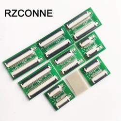 2pcs FPC FFC Flexible Flat Cable Extension Board PCB Pitch 0.5 mm 4 6 8  10 12 14 15 16 20 24 30 32 40 45 50 60 Pin Connector