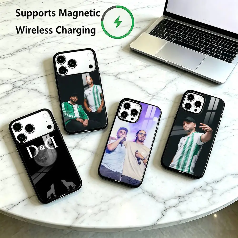 Djadja Dinaz Melodic Rap  Phone Case For iPhone18 17,16,15,14,13,12,11 Plus,Pro Supports Magnetic Wireless Charging Gift