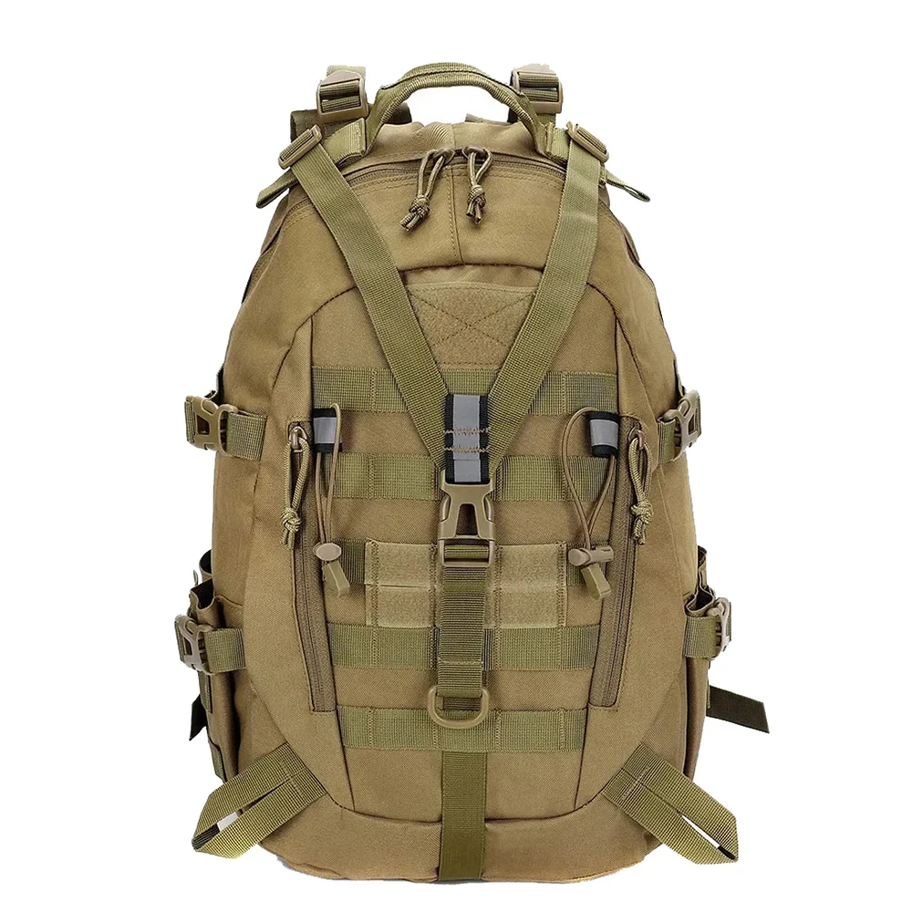 Multifunctional Tactical Backpack Outdoor Hiking Camping Survival Bag 25L Man Climbing Sports Pack Nylon 3P Assault Pack