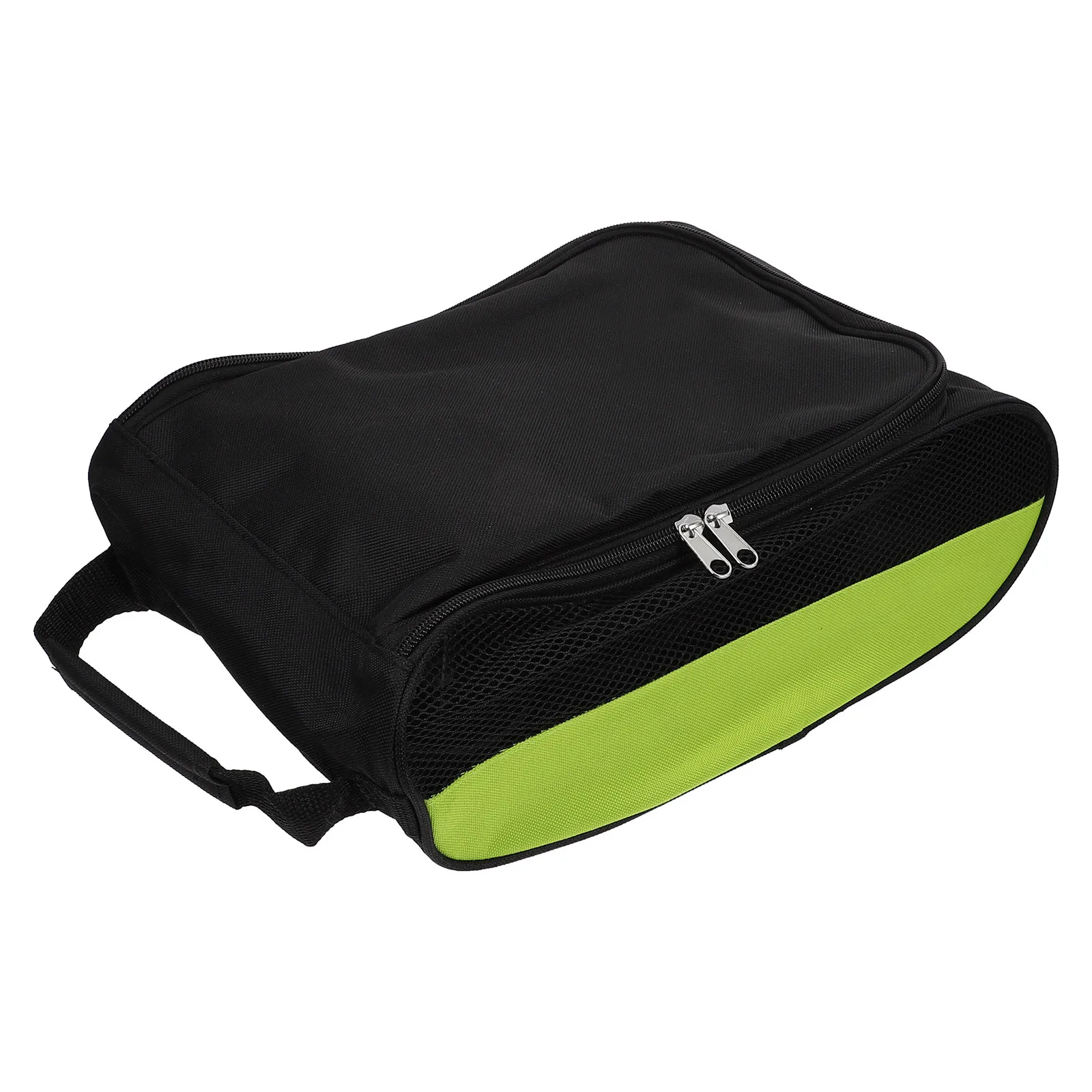 

Golf Shoe Bag High Quality Nylon Portable Breathable Zippered Storage Pouch Waterproof Outdoor Carrying Case for Travel Sports