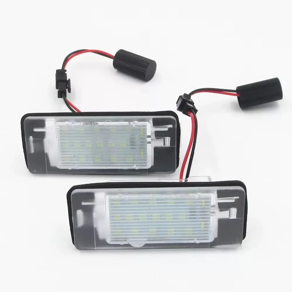 

For Opel Vectra C Estate 20022005 2006 2007 2008 2pcs CANBUS 6000K White Car LED License Plate Lights Car-Styling Number Lamps