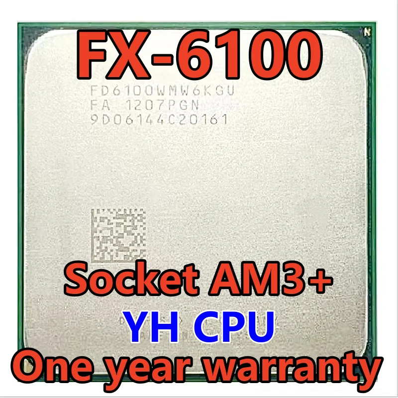 Процессор FX 6100 FX6100 FX-6100 3,3 ГГц шестиядерный шестипоточный центральный процессор FD6100WMW6KGU разъем AM3 +