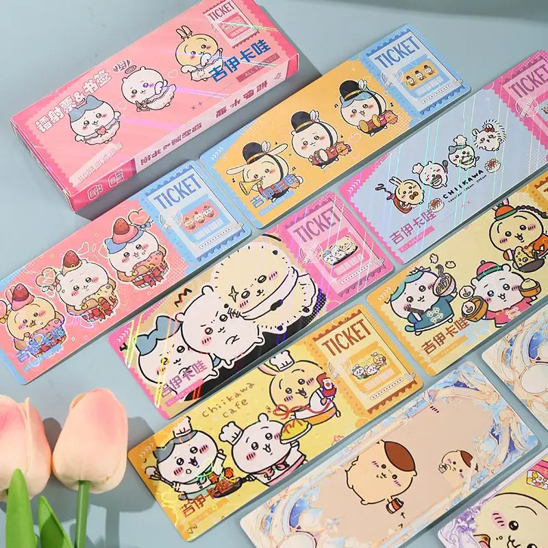 Jiikawa Laser Tickets, Small Card Bookmarks, Anime Merchandise, Postcards, Greeting Cards, Cute Decorations, Gifts for Friends