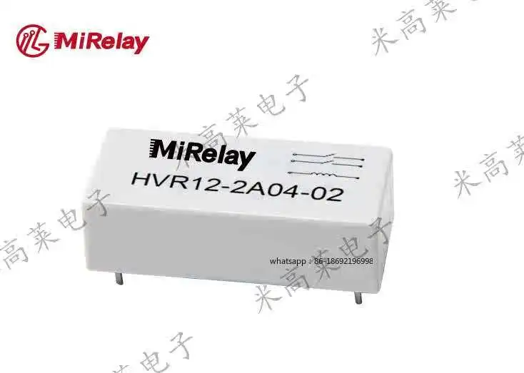 

Реле выдерживаемого напряжения 4КВ постоянного тока, два нормально разомкнутых HVR12-2A04-02, HVR24-2A04-02