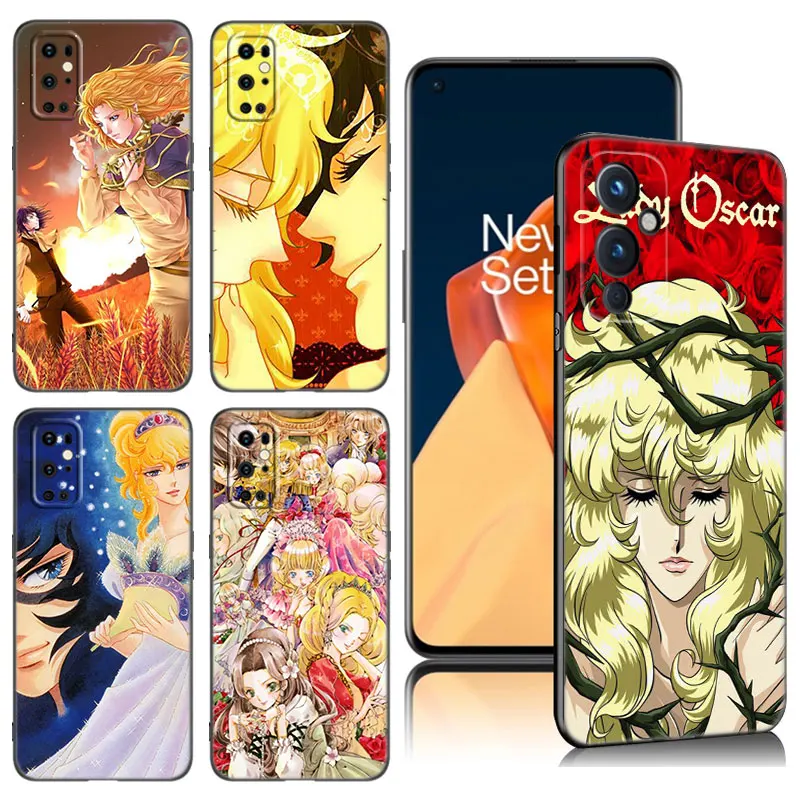 Anime The Rose Of Versailles Black Phone Case For OnePlus 9 10 11 12 ACE 2V Pro 9RT 10T 10R Nord CE 2 3 Lite N10 N20 N30 5G