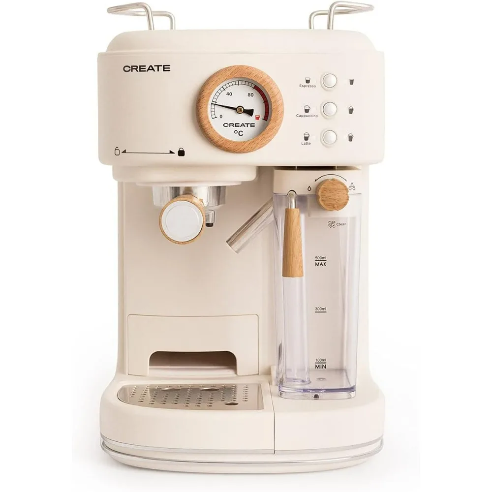 كريت / تيرا ريترو برو / كافيترا اكسبريس سيميا أوتوماتيكا بلانكو روتو / 20 بارز، ديبيسكو دي ليش، باندجا دي جوتي