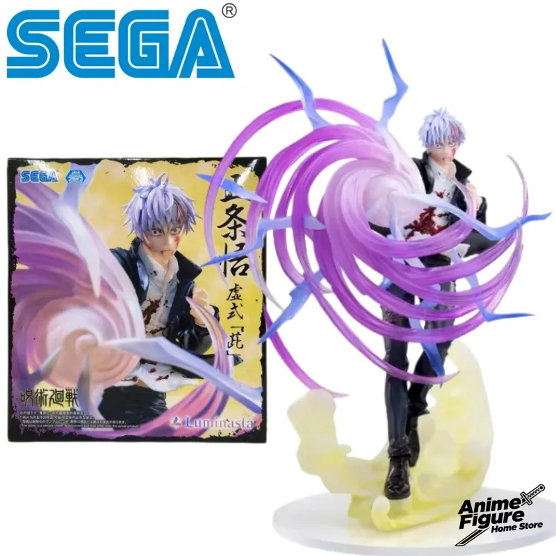 

100%Original in Stock SEGA Luminasta Jujutsu Kaisen 20cm Gojo Satoru Anime character toy model desktop ornaments collection gift