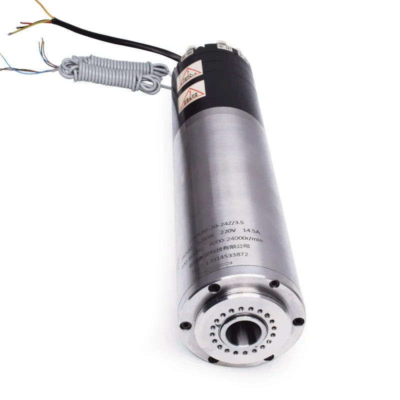 

Шпиндель ATC для фрезерного станка с ЧПУ ISO20 3.5кВт, электрический шпиндель с автоматической сменой инструмента