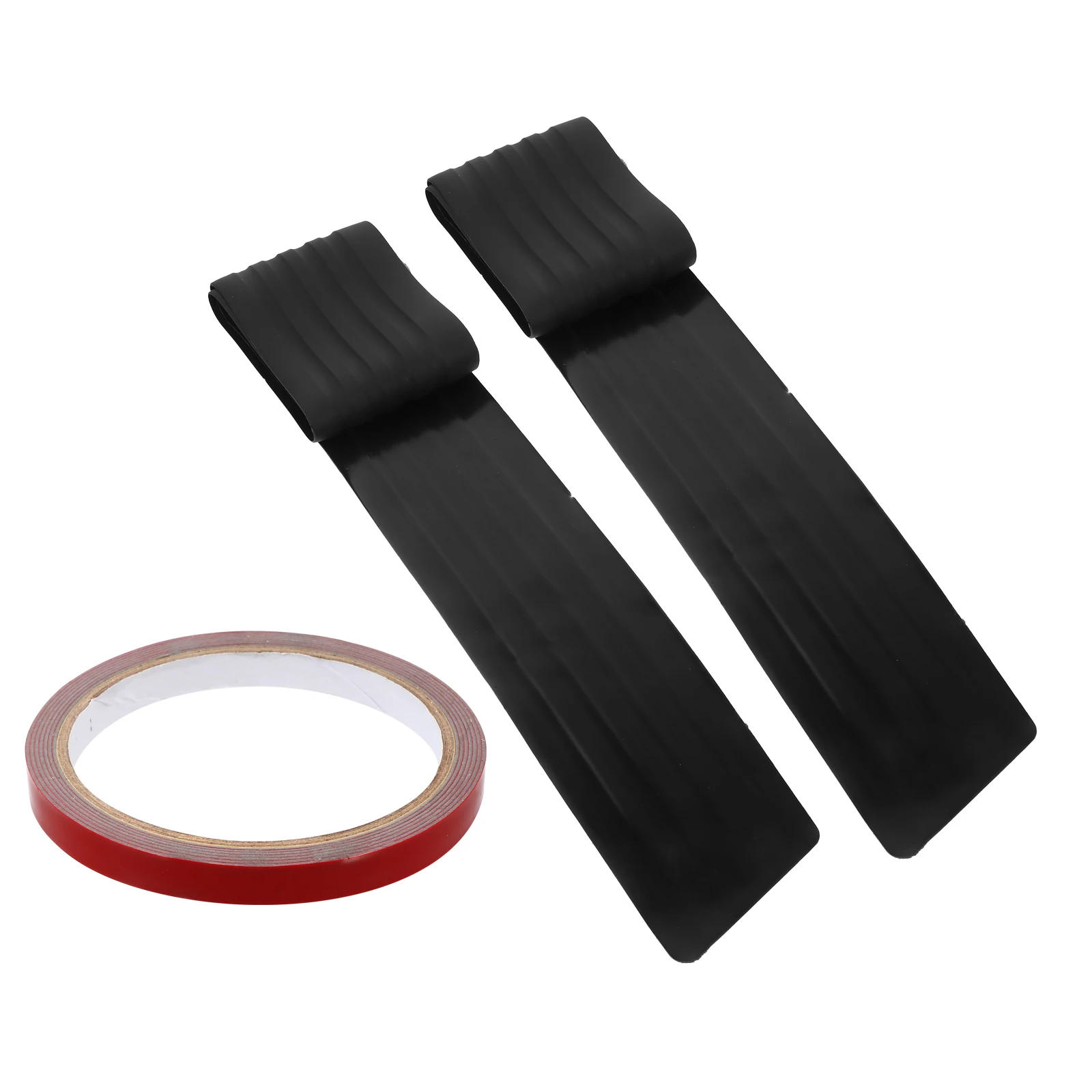 

2 pcs Rear Bumper Protector Rubber Anti-Scratch Universal Car Bumper Guard Durable Waterproof For Suv Pickup Truck Car Decor