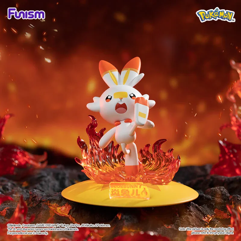 FUNISM Pokemon Scorbunny Twinkmont