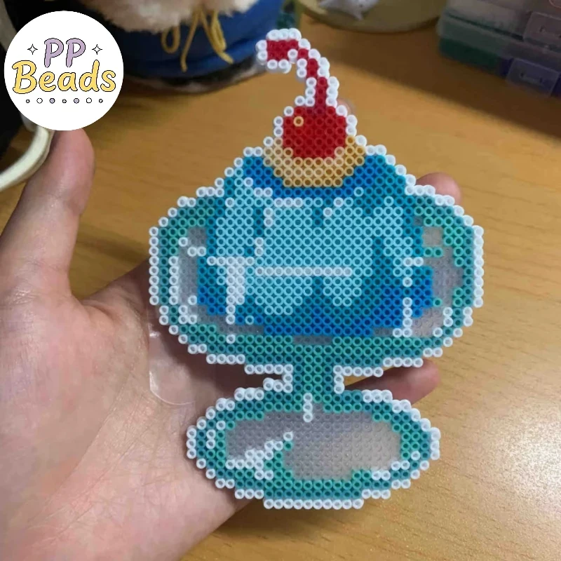 2000pcs 2.6mm Hama Perler Fuse Beads Kit, Kids Preschool Handmade DIY Craft Parent-Child Puzzle Beads Set