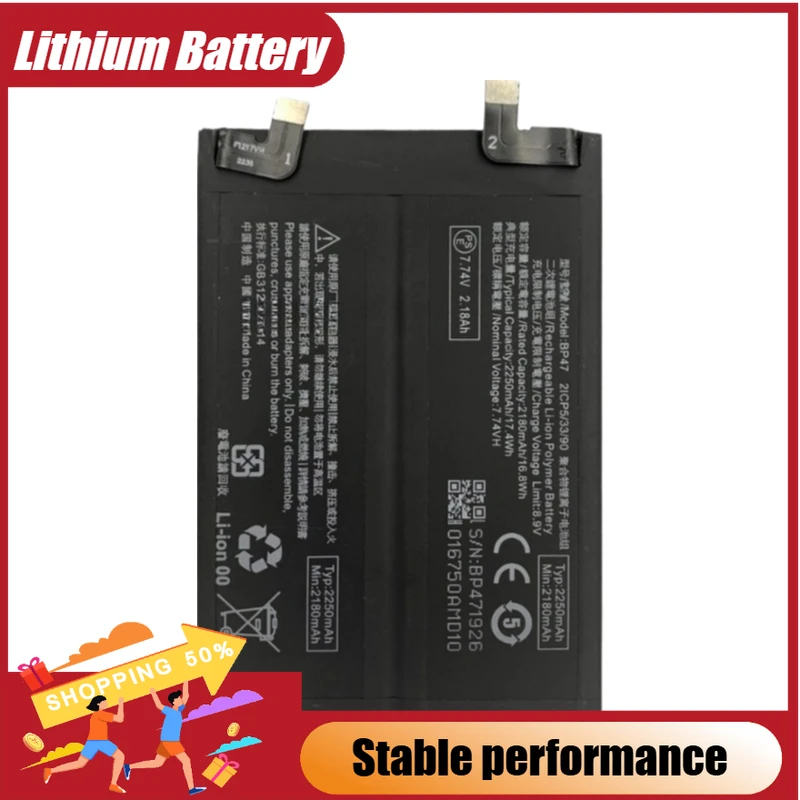 

7.74V 4500mAh Phone Battery BP47 For Xiaomi Mi Redmi Note 11 Plus Note 11 Pro Note11+Brand-New High Quality