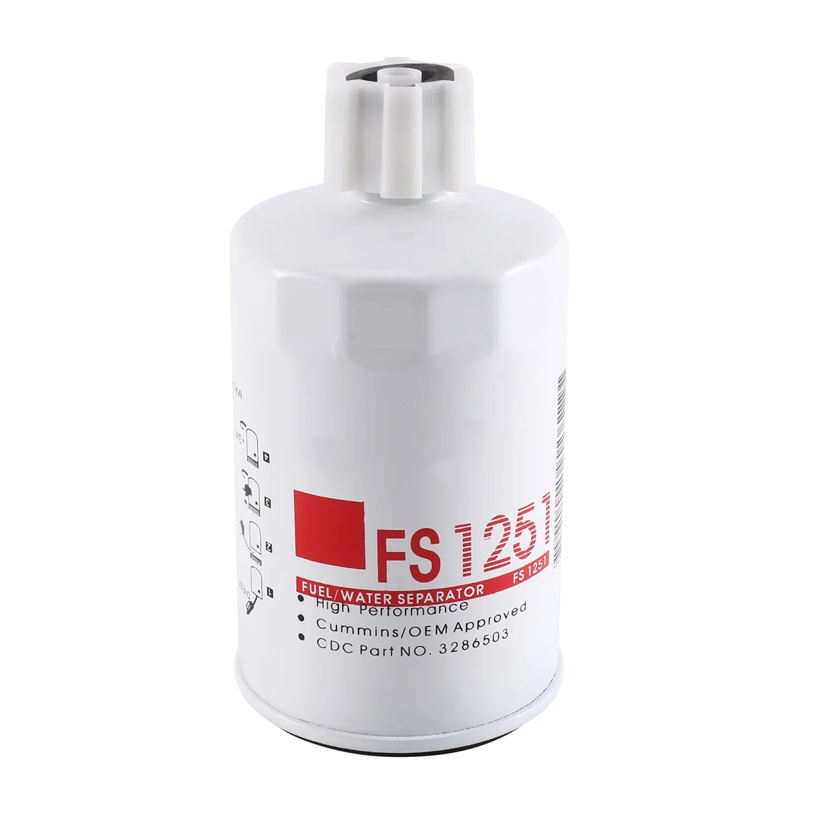 For FS1251 Fuel Filter/Water Separator