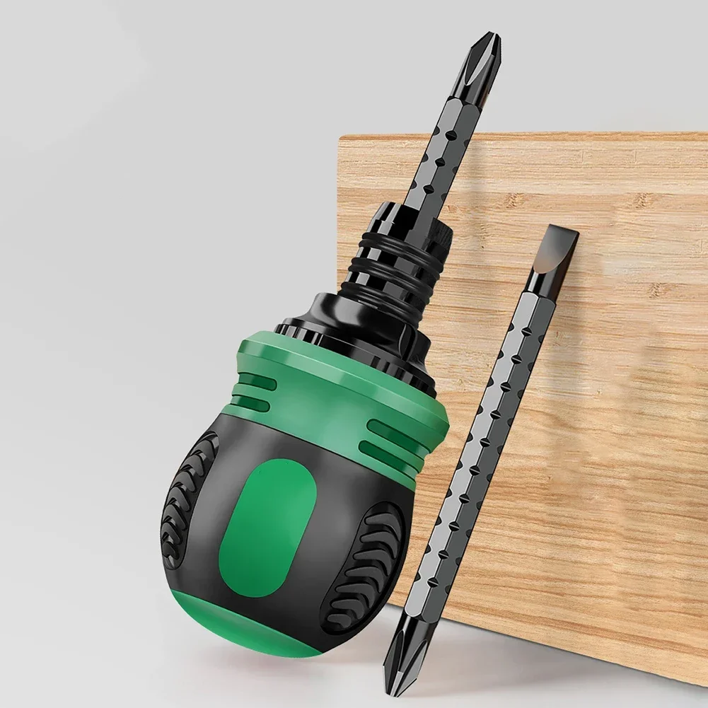 

Ratchet Screwdriver Set Double-Head Adjustable Cross And Slotted Screwdriver Dual-Purpose Telescopic Screwdriver Hand Tools