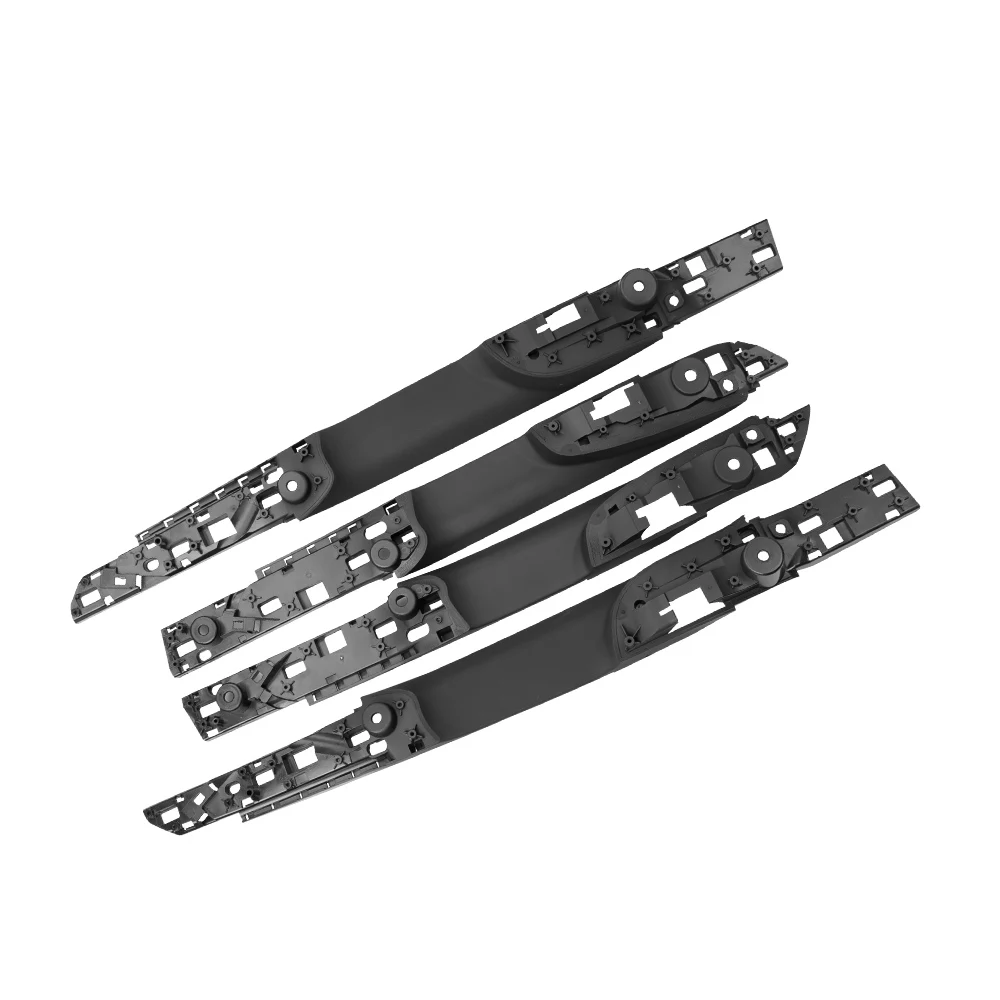 Front Door Interior Inner Handle Pull Armrest Carrier For BMW 7 Series F01 F02 Black Front Rear Replacement Part