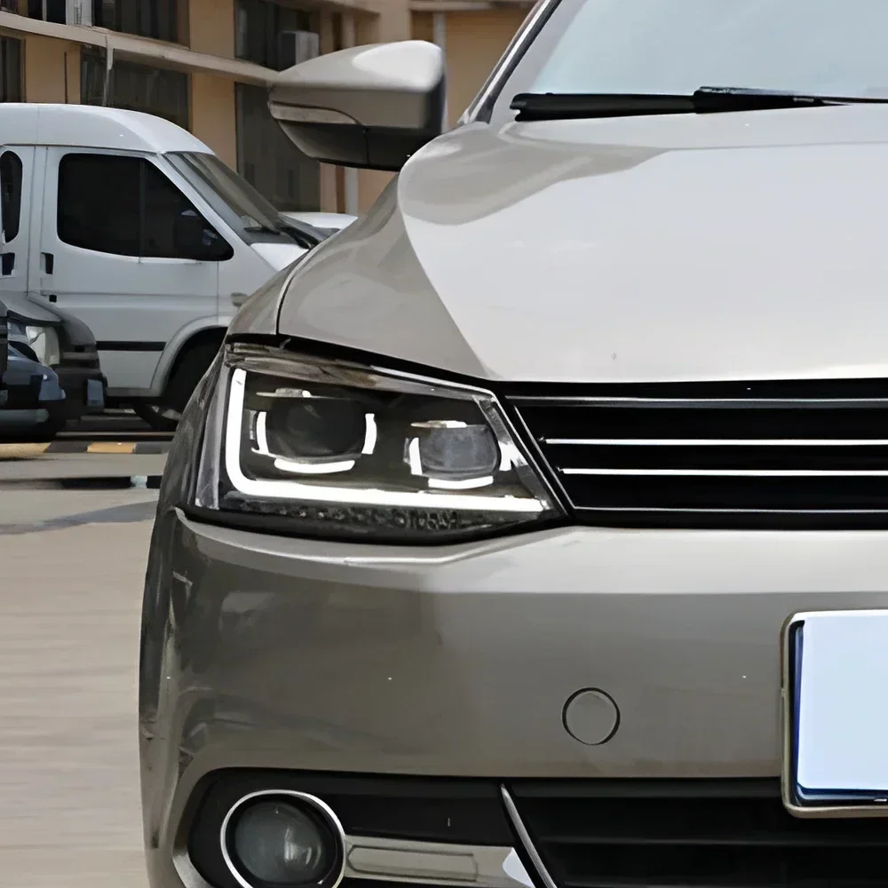 

Для VW Jetta Sagitar 2012-2018 автомобильные фары обновление Magotan B8 дизайн светодиодные автомобильные фары проектор линзы аксессуары в сборе