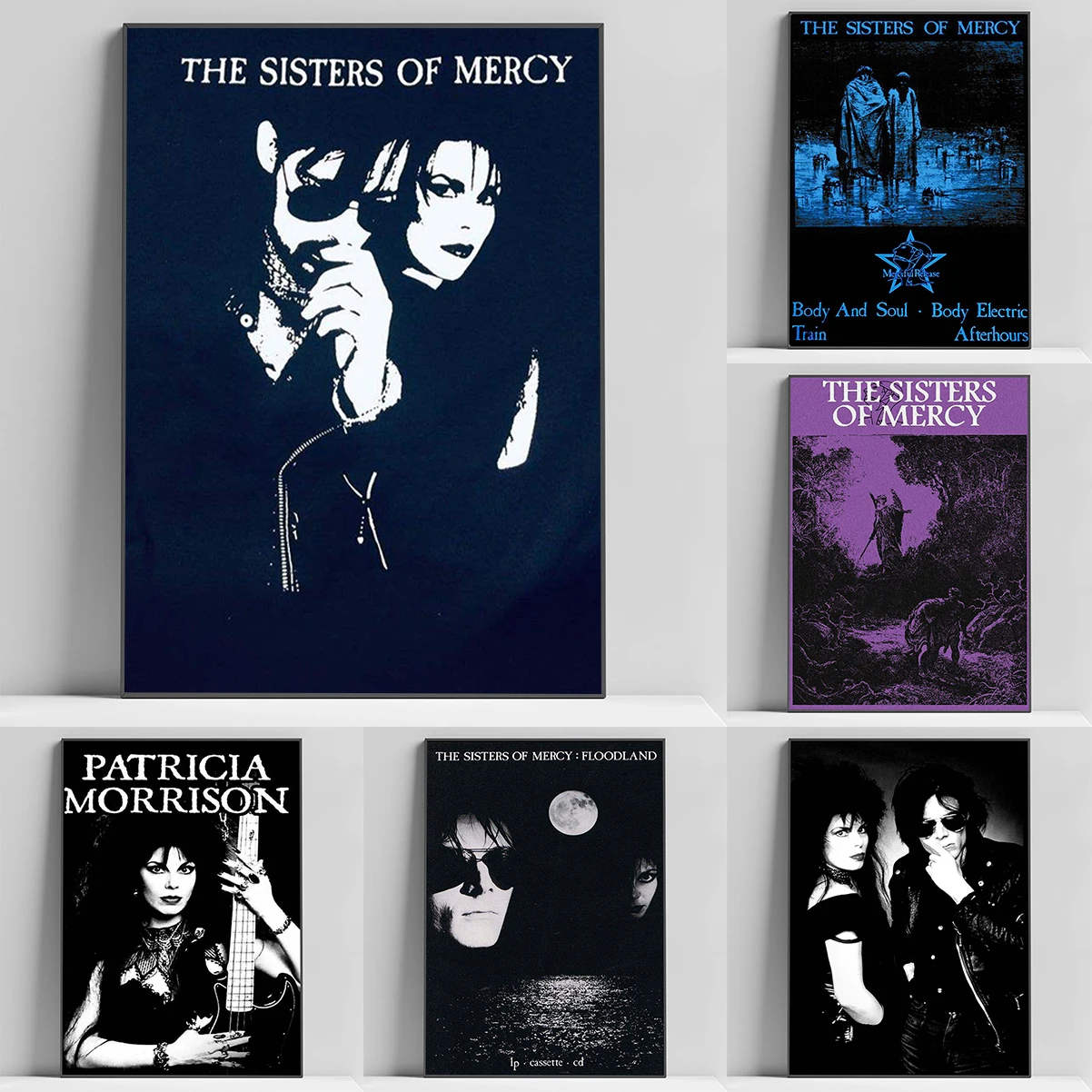 

The S-Sisters of M-Mercy Band Poster Wall Decor Room Aesthetic Tableau Decoration Mural For Home Decorations Decorative Picture