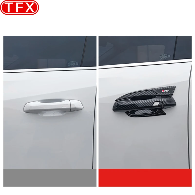 For Geely Cityray 2024 2025 Car Styling ABS Door Handle Bowl Cover Exterior Decoration ABS Interior Auto Modified Accessories