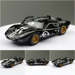 フォードgt40 mkii diecastsと子供用おもちゃ車、ミニチュアスケールモデルカー、1:32スケール、1967