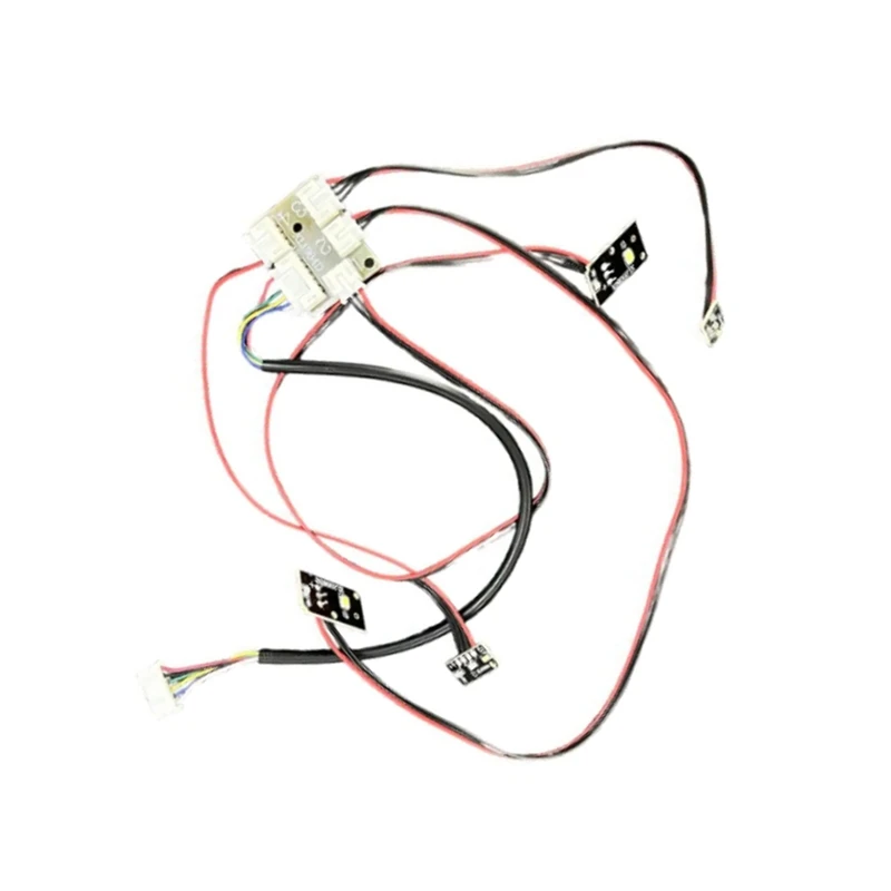 FBIL-RC Lichtkoppeling Set RC Auto Turn Licht Voor MN82 1/12 RC Auto DIY Accessor Auto Lichtkoppeling Set