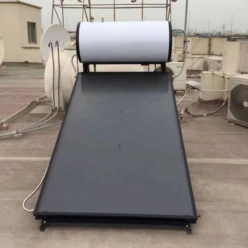 High Pressure Solar 150L 200l Stainless Solar Tanks Flat Plate Solar Water Heater For Global Market