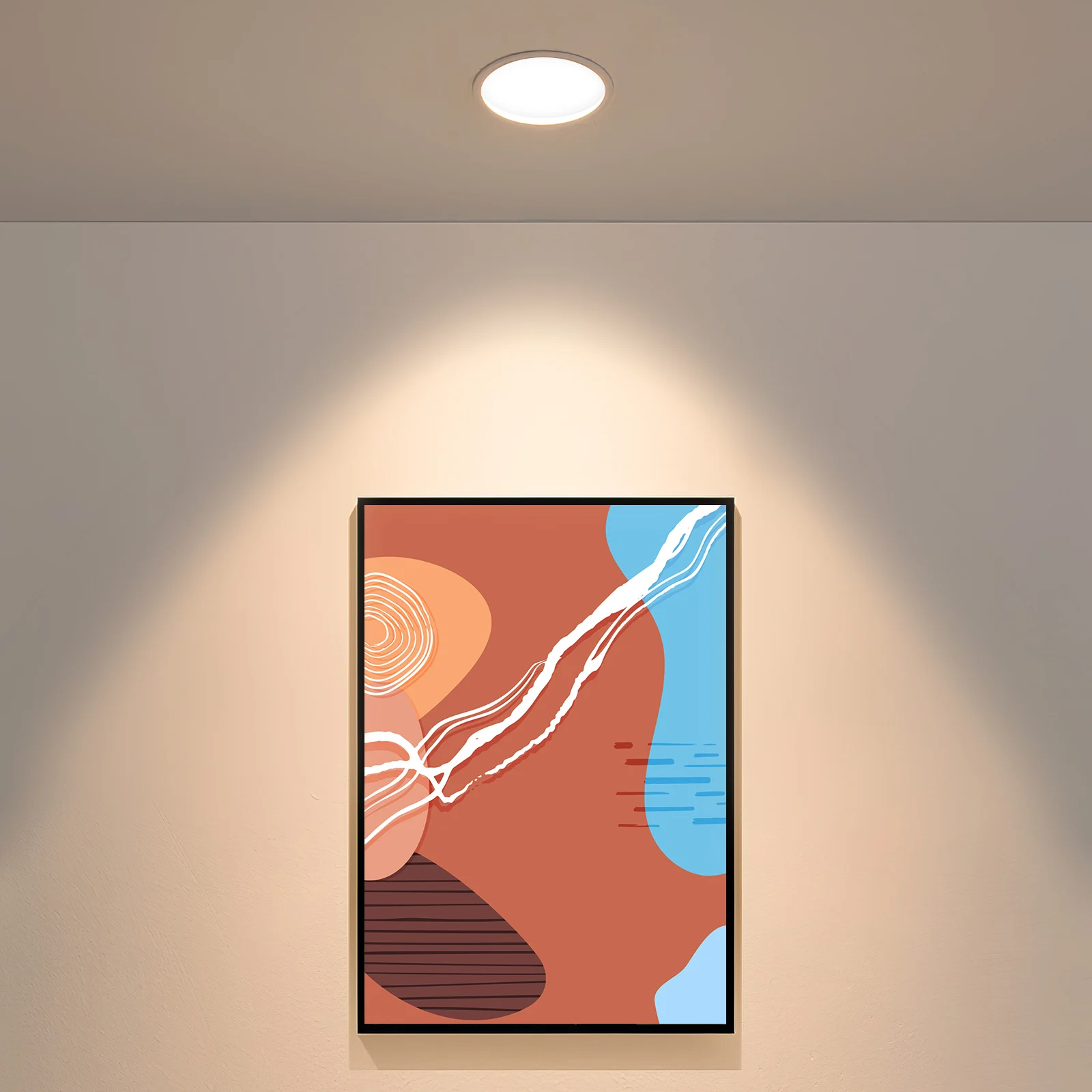 

6pcs LED Lampshade 4 Inch 99MM DIY Accessories Replacement Diffuser Cover White Plastic Living Room Bedroom Study Kids Room