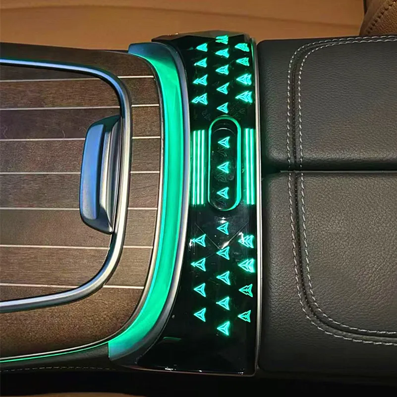 

crystal model of the central control panel for Mercedes-Benz W214 E-Class.