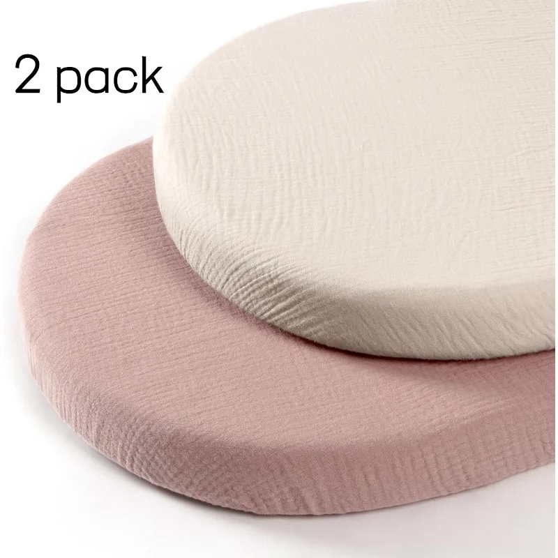 Комплект белья для малышей из 2 предметов, дышащая хлопковая пряжа, съемная простыня, моющийся наружный чехол, чехол для подушек