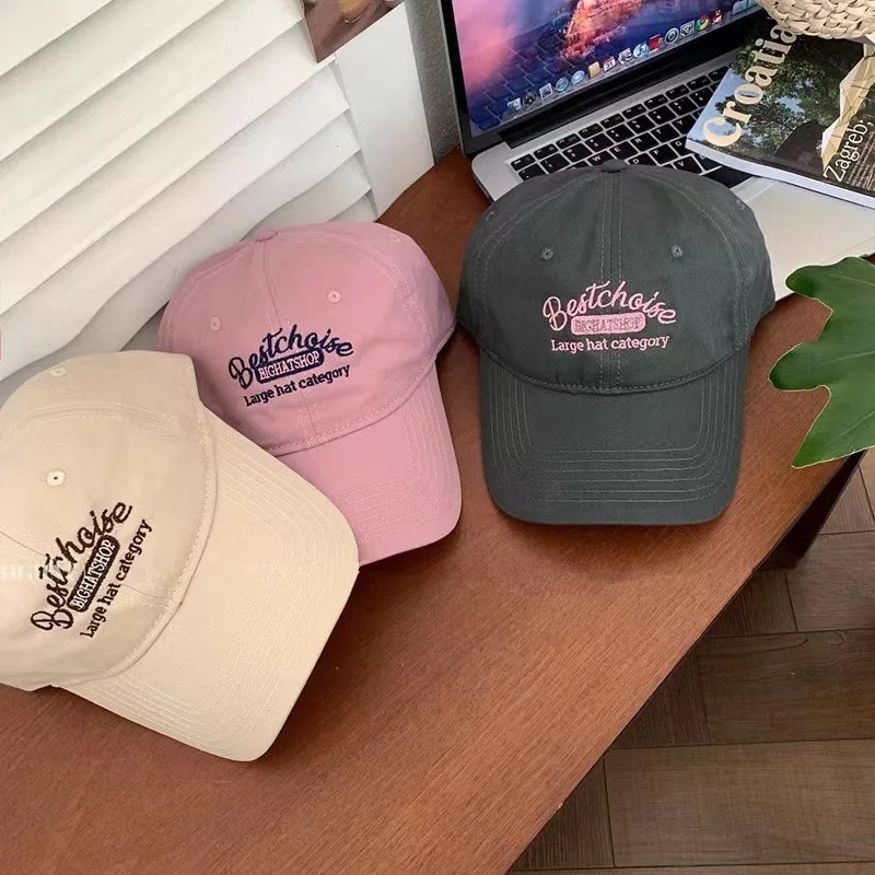 Duża głowa czapka z daszkiem 65cm klasyczna wyszywane litery miękki wierzch Snapback czapka z daszkiem mężczyzn kobiet Hip Hop bawełna Gorras czapka