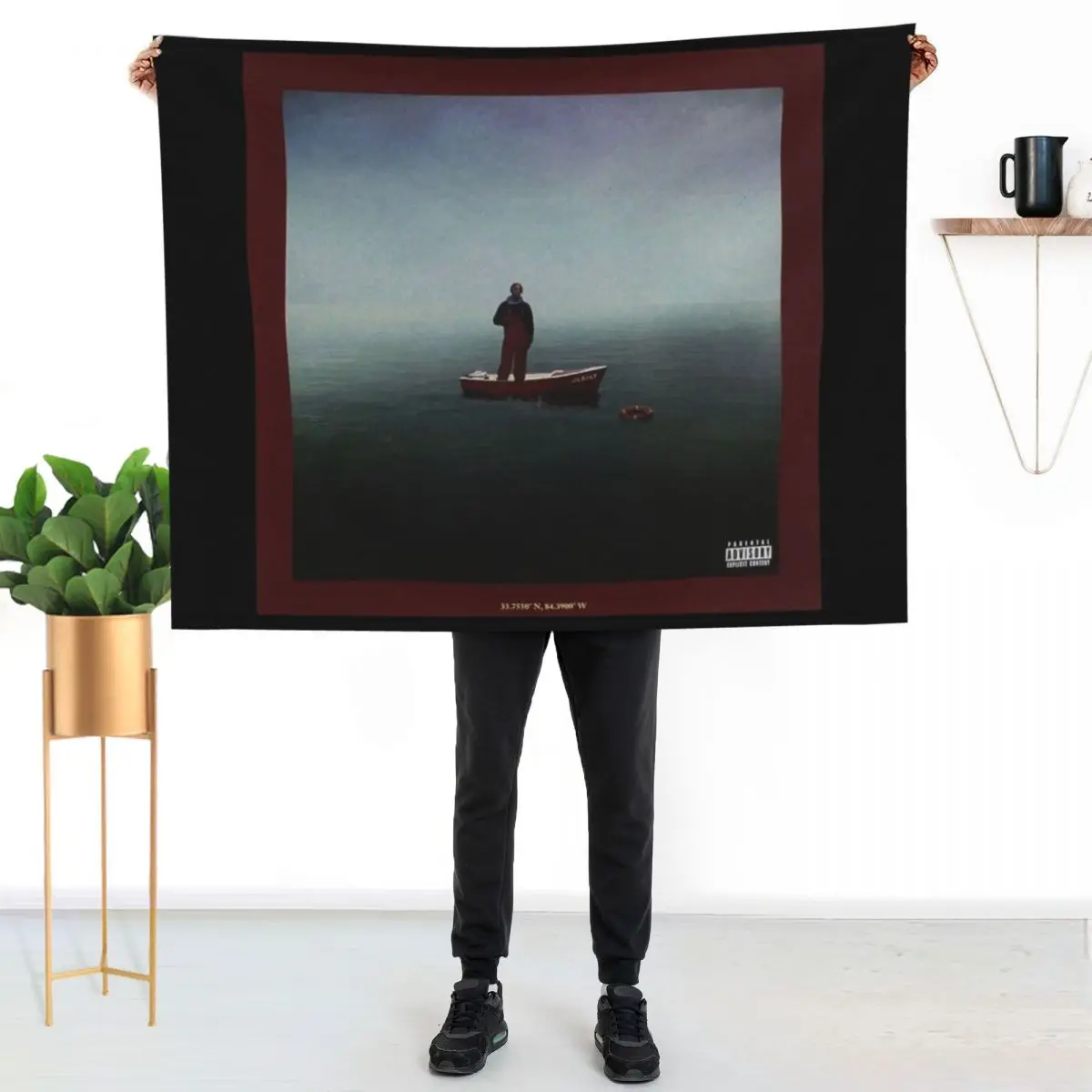 Lil Yachty Lil Boat Throw Blanket Portable Lightweight Blanket for Travel Camping
