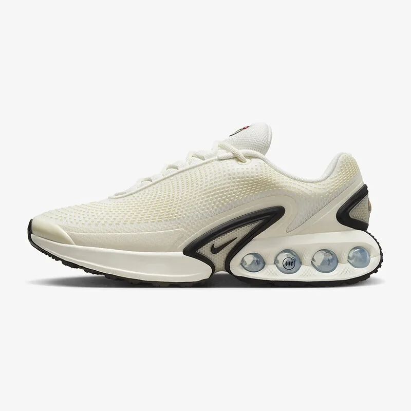 

Nike Амортизирующие кроссовки для фитнеса и тренировок с видимой воздушной подушкой для мужчин и женщин, новые легкие текстурированные спортивные кроссовки с верхней поддержкой для поездок на работу, Air Max Dn Beige, повседневная спортивная обувь с миним