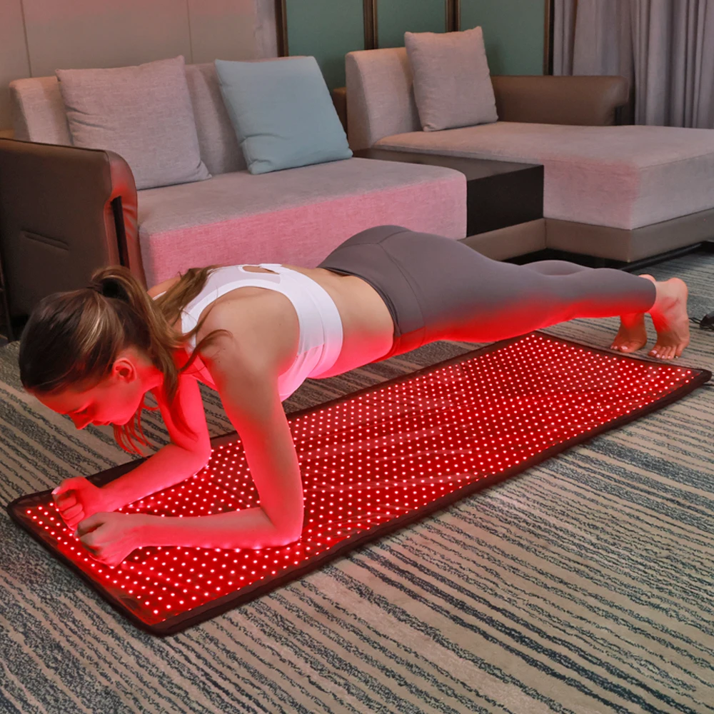 New Product 660nm 850nm Infrared Therapy Pad Infrared Led Heat Pad Red Light Full Body Therapy Mat