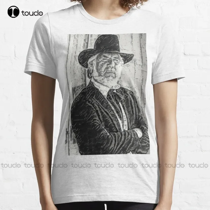 Classic Kenny Rogers Still Using Ink Layering - Rare Graphic T-Shirt Kenny Chesney Black Shirt Men Digital Printing Tee Shirts