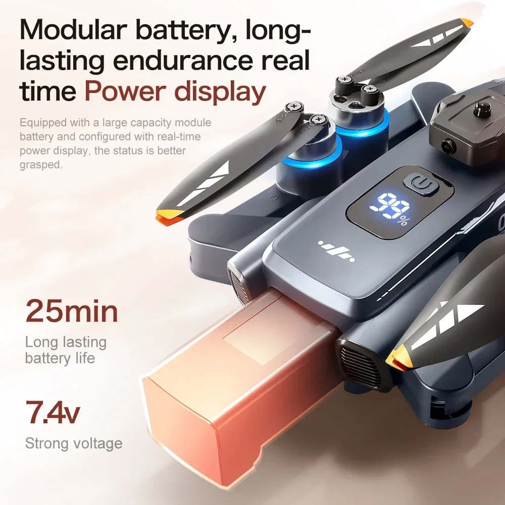 XT808 GPS Drone Professional 8K HD Dual Camera  Brushless Motor 5G WIFI FPV Foldable Screen Display RC Quadcopter toy