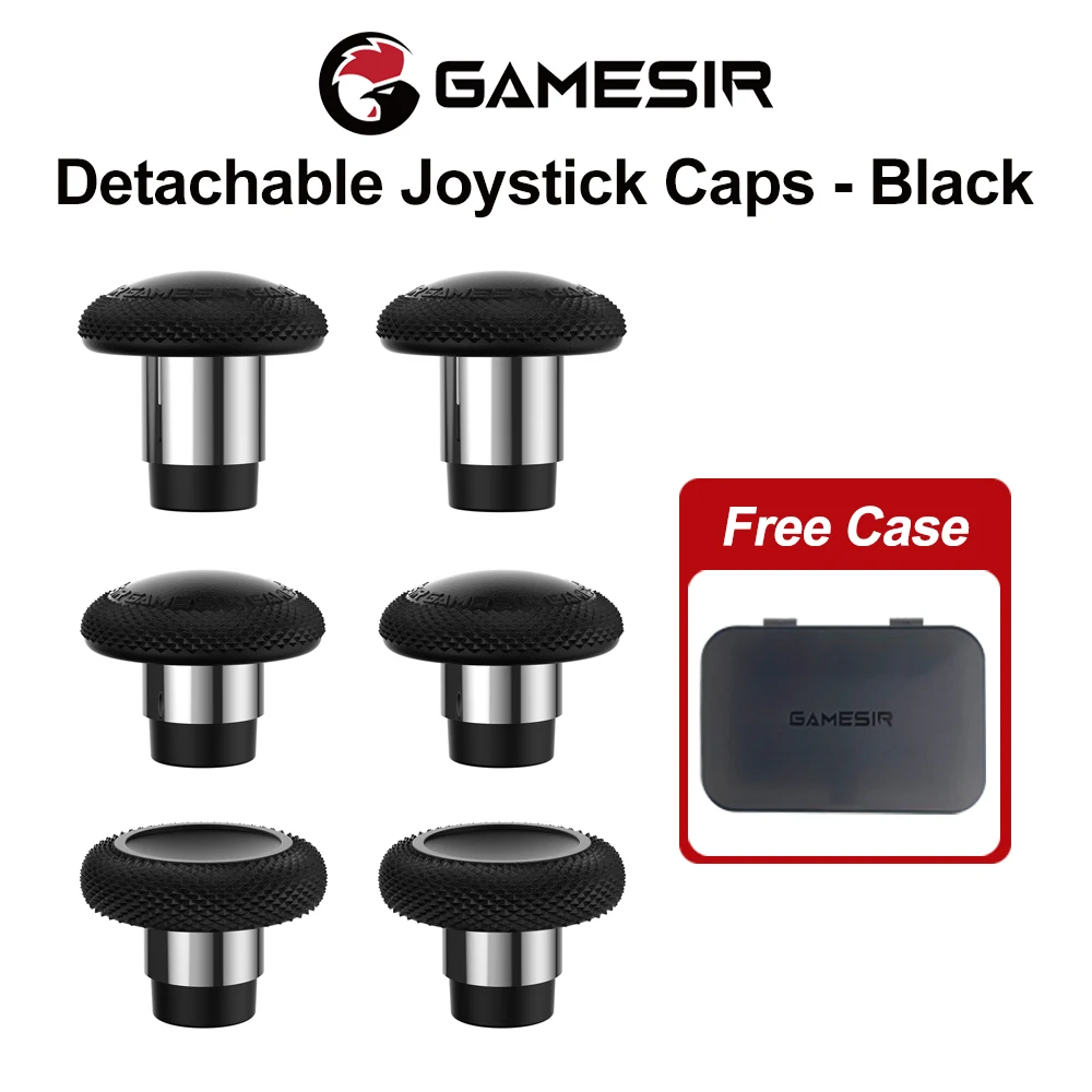 GameSir Afneembare Joystick Caps voor G7 Pro G7 Pro 8K Cyclone 2 G8 Plus Gamepad Accessoires Siliconen Bouw Staal Ring Design
