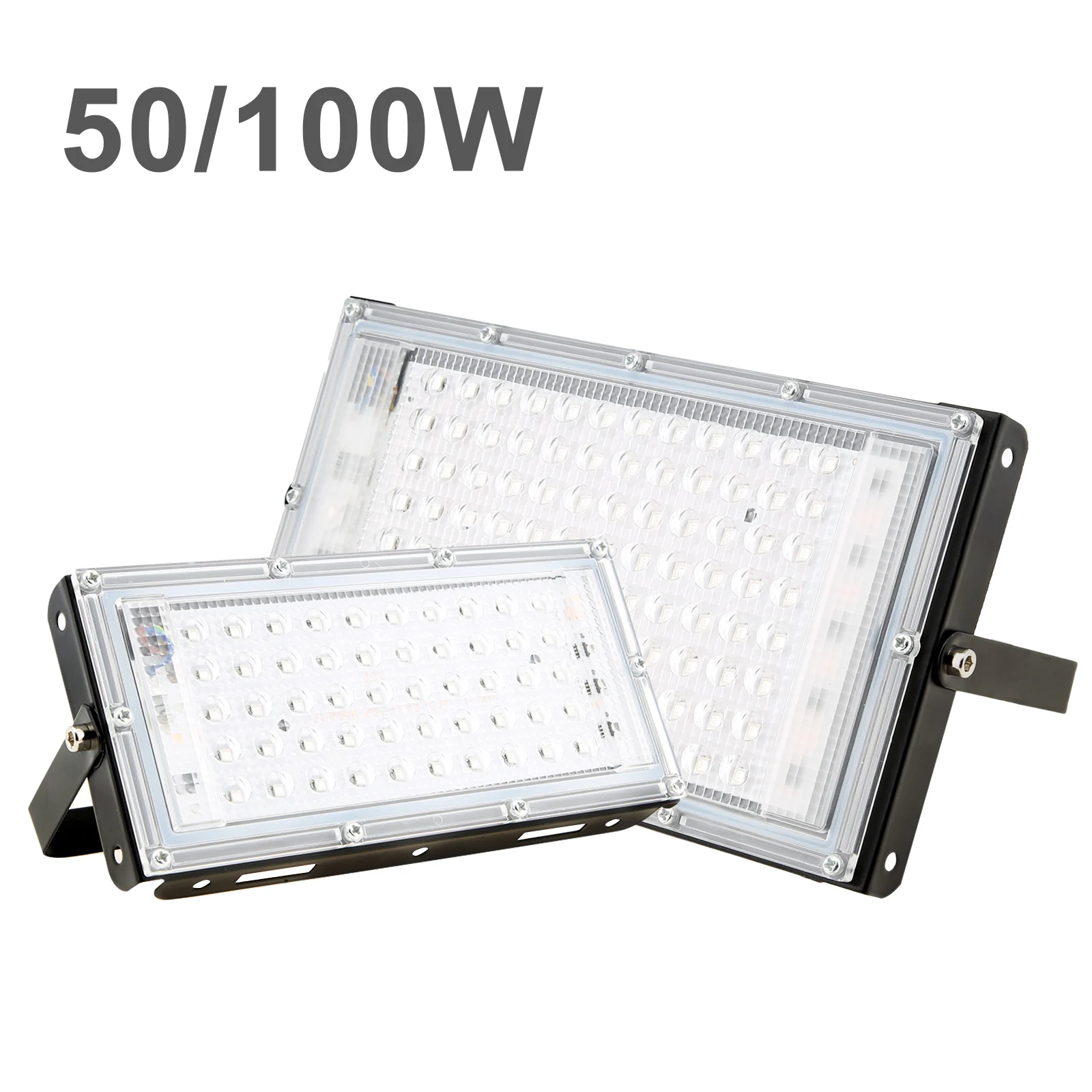 

1pcs 50W/100W UV LED Floodlight IP65 Super Waterproof UVC Lights DJ Disco Stage Night Lamp for Bar Halloween Party