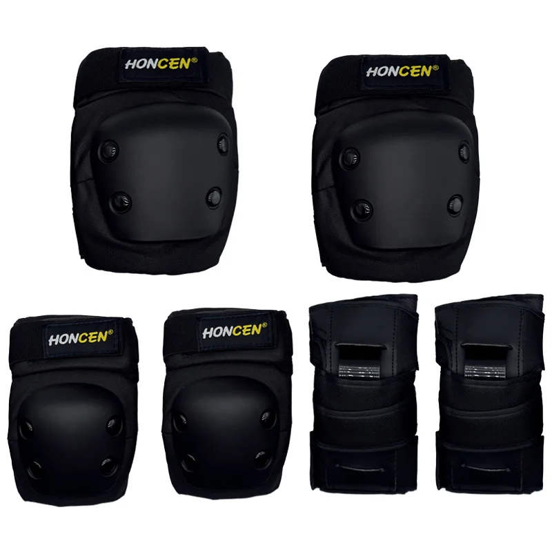 

Professional High Quality Thicken 2pcs Ski Snowboard Roller Skating Thicken Knee Guard Elbow Protector Brace Pad Black S M L