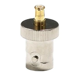 1pc New BNC Female Jack to MCX  Male Plug RF Coax Adapter Convertor Straight Wholesale