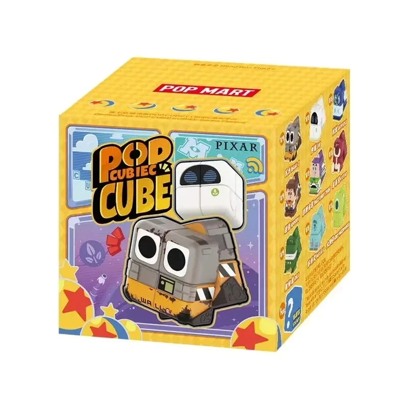 

POP MART Pixar POP Cube CubieC Series Blind Box - Cute Anime Figure Ornaments Mystery Gift Doll Collectible for Fans
