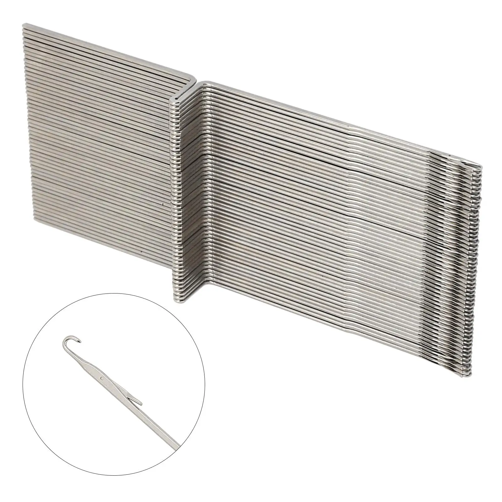 50Pcs Knitting Machine Needles Compatible with for sk218 , SK280, SK580, SK840 & SK325 Models