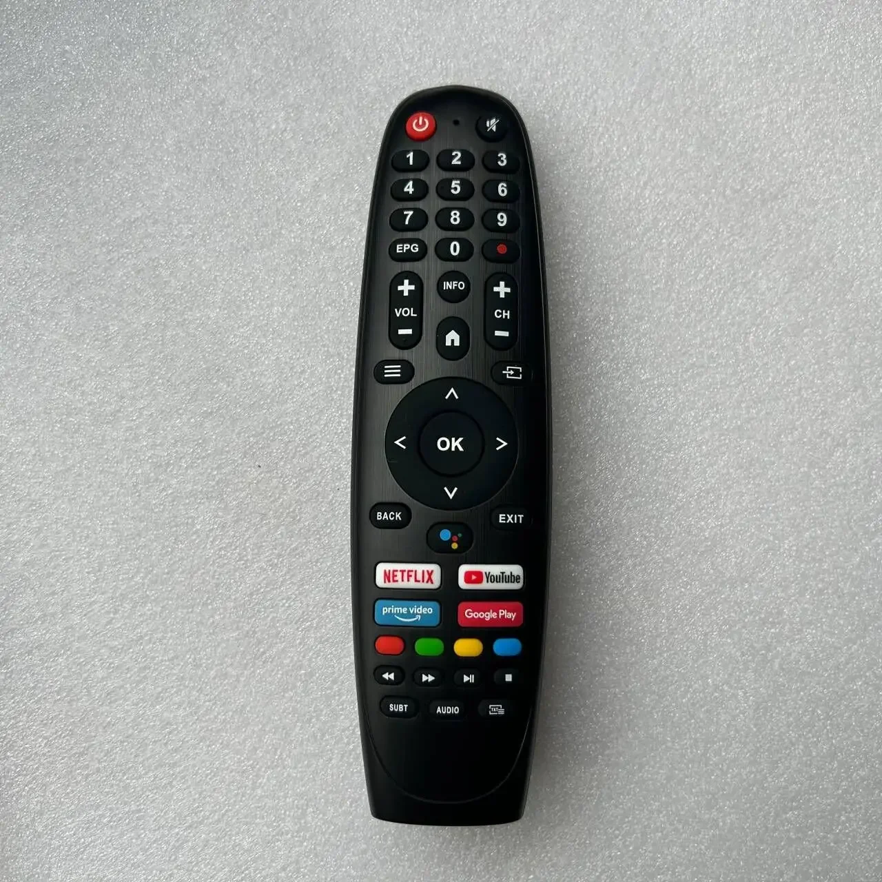 Remote Control For Smart Tech 32HA20V3 32HV10V1 40FA10V3 CX-616 32HA10V3 40FA10 43FA10 43UA 43QA 50UA  Android TV (No Voice)