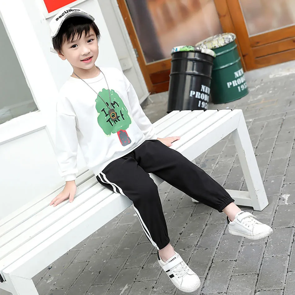 Kids Sports Pants Stylish Comfortable Unisex Children Lounge Pants Boy Girl Daily Wear Outdoor Play and School Casual Trousers