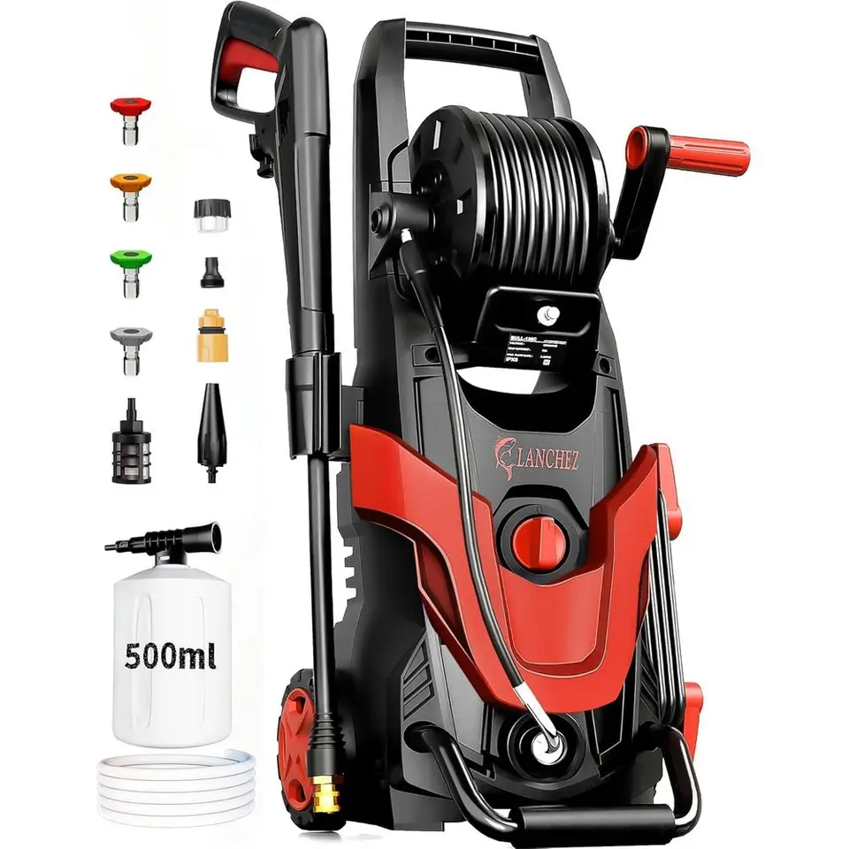 High Power 4800PSI Pressure Washer with Quick Connect Nozzles