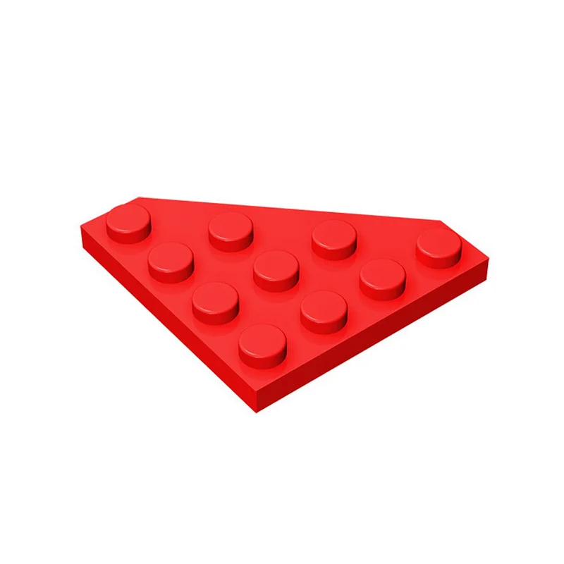 10 Stück 30503 Keilplatte 4x4 mit abgeschrägten Ecken Bausteine Spielzeug für Kinder Kompatibel Lehrreich Kreativ Größe Geschenk DIY MOC – Detail 9