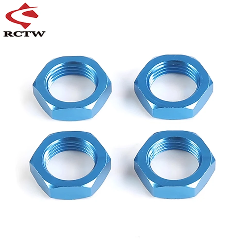 High-Quality Metal 24mm Front Rear Wheel Nut Kit for 1/5 Losi 5ive T Rovan Rofun LT SLT King Motor X2 FID QL DDT Rc Truck Parts