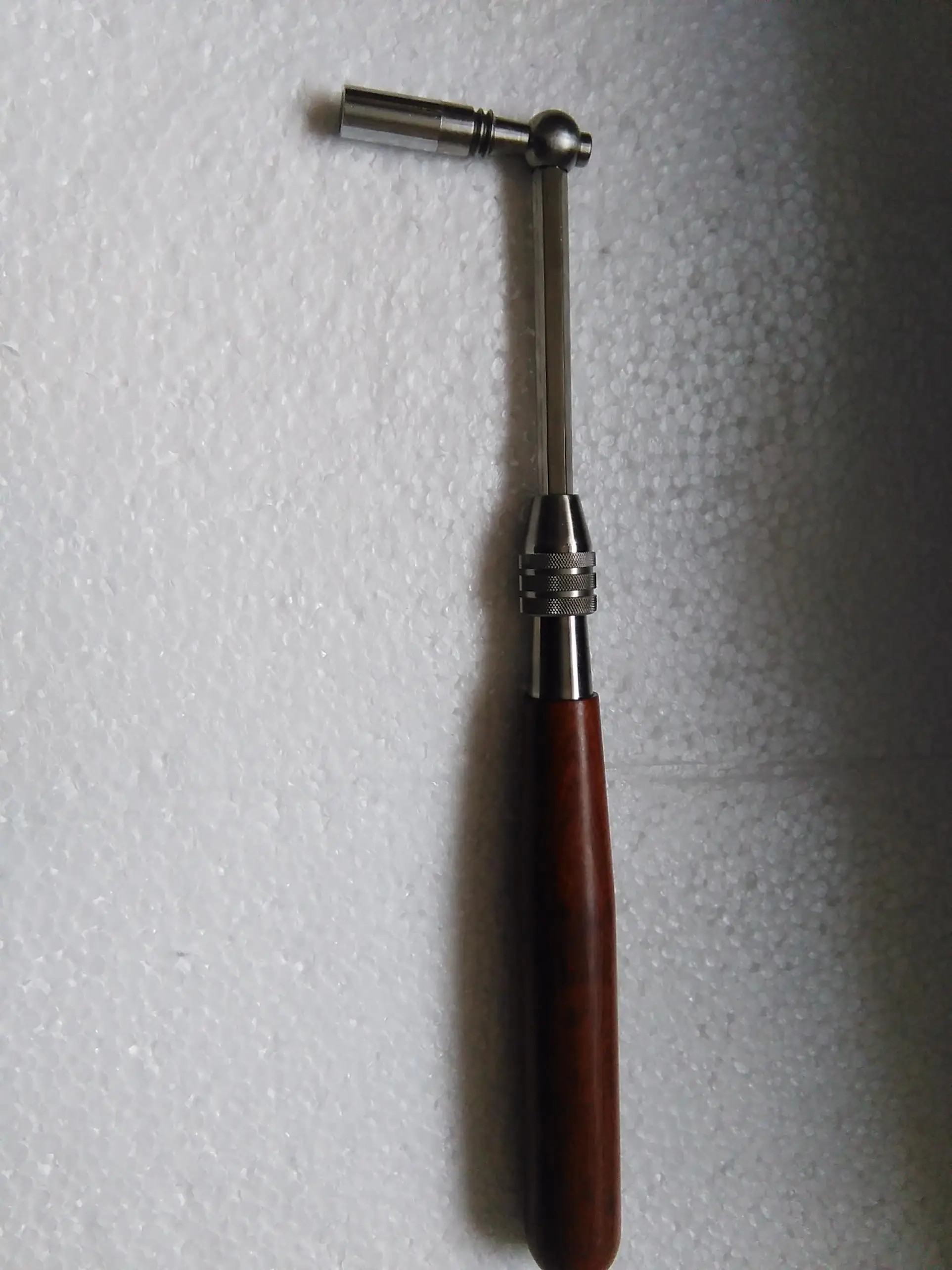 1 PC Rosewood Handle Piano Turning Hammer with Tip size 2# Piano Luthier Tool Telescoping Type