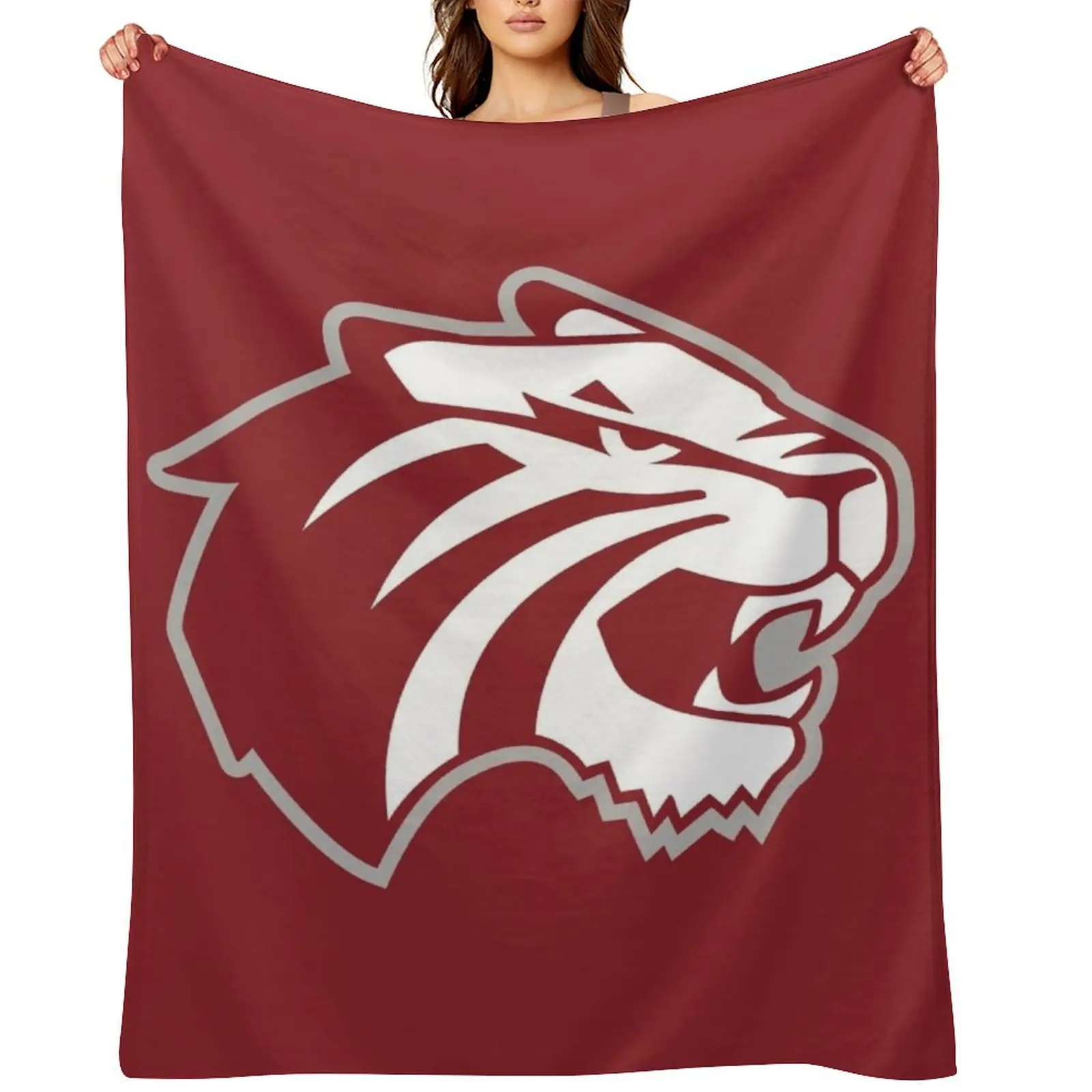 

Trinity University Throw Blanket Luxury Designer warm for winter Giant Sofa Sleeping Bag Blankets