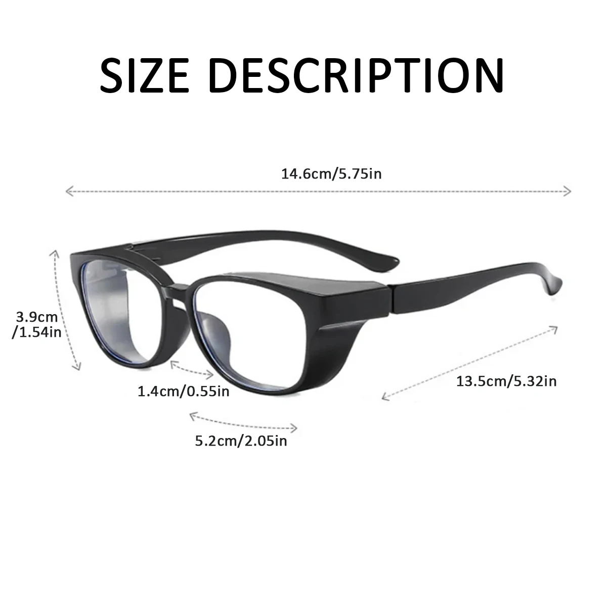 1PC Unisex Anti-blue Light Reading Glasses Anti-pollen Optical Eyewear Classic Anti Fog Presbyopia Eyeglasses Vision Care Goggle