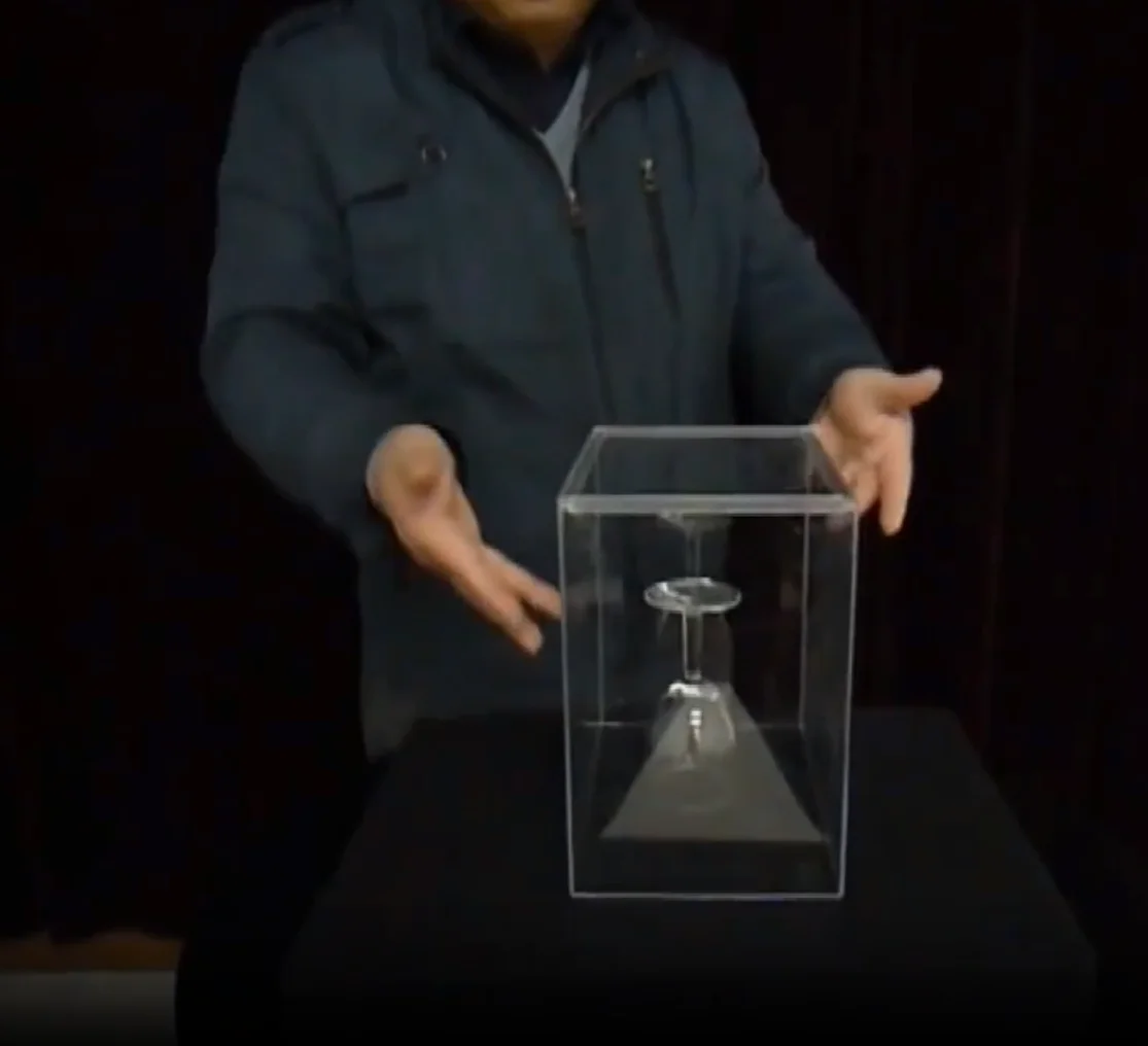 Glass Breaking Tray Pro Remote Control Stage Magic Tricks Magia Magie Magicians Prop Accessory Illusion Gimmick